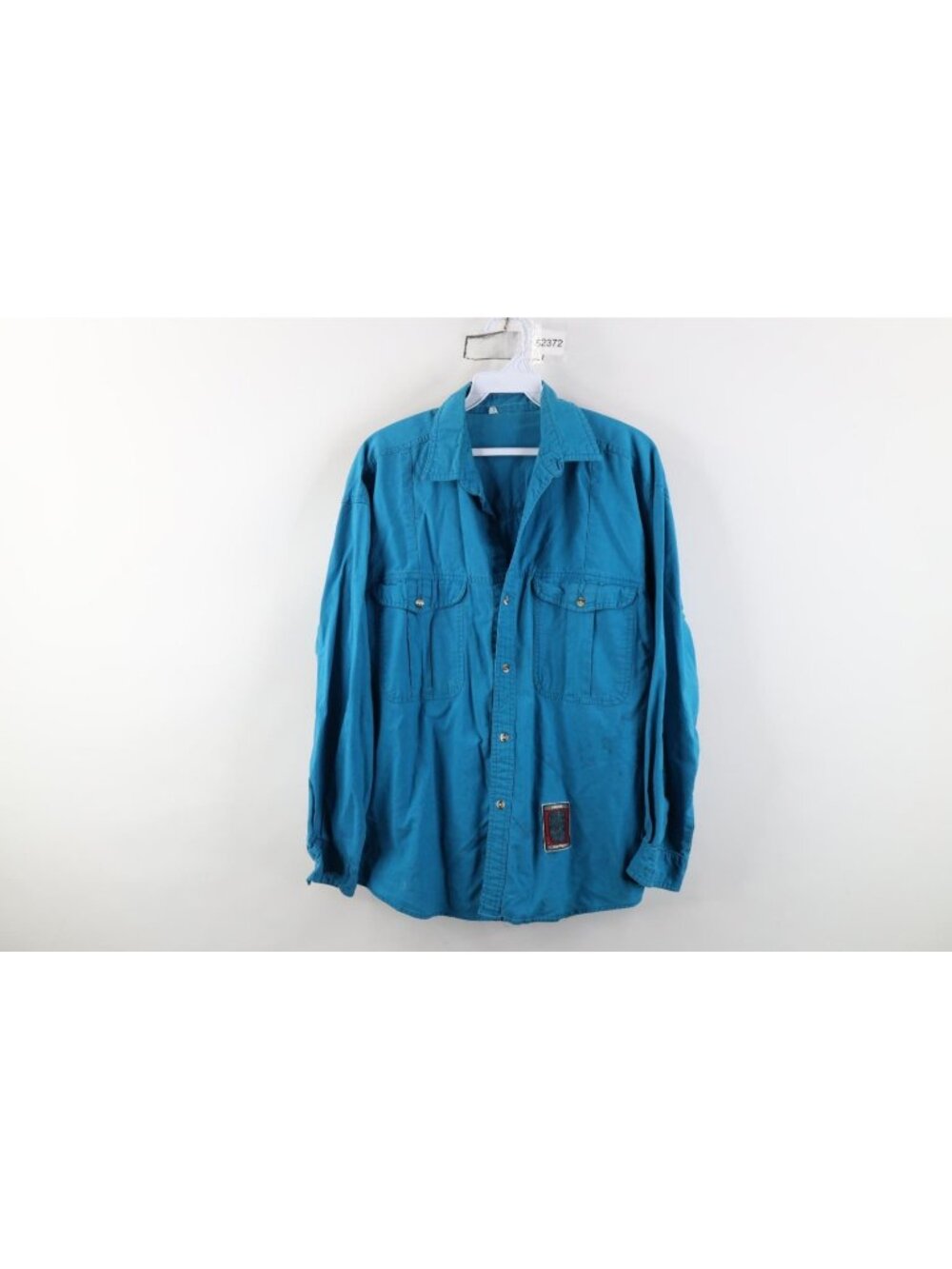 Vtg 90s Streetwear Mens M Distressed Primal Instincts Skateboard Button Shirt